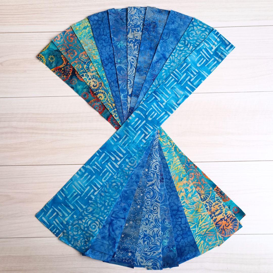 カラフル輸入生地　パッチワークキルト生地 ハンドメイド バティックテキスタイル11枚目の画像