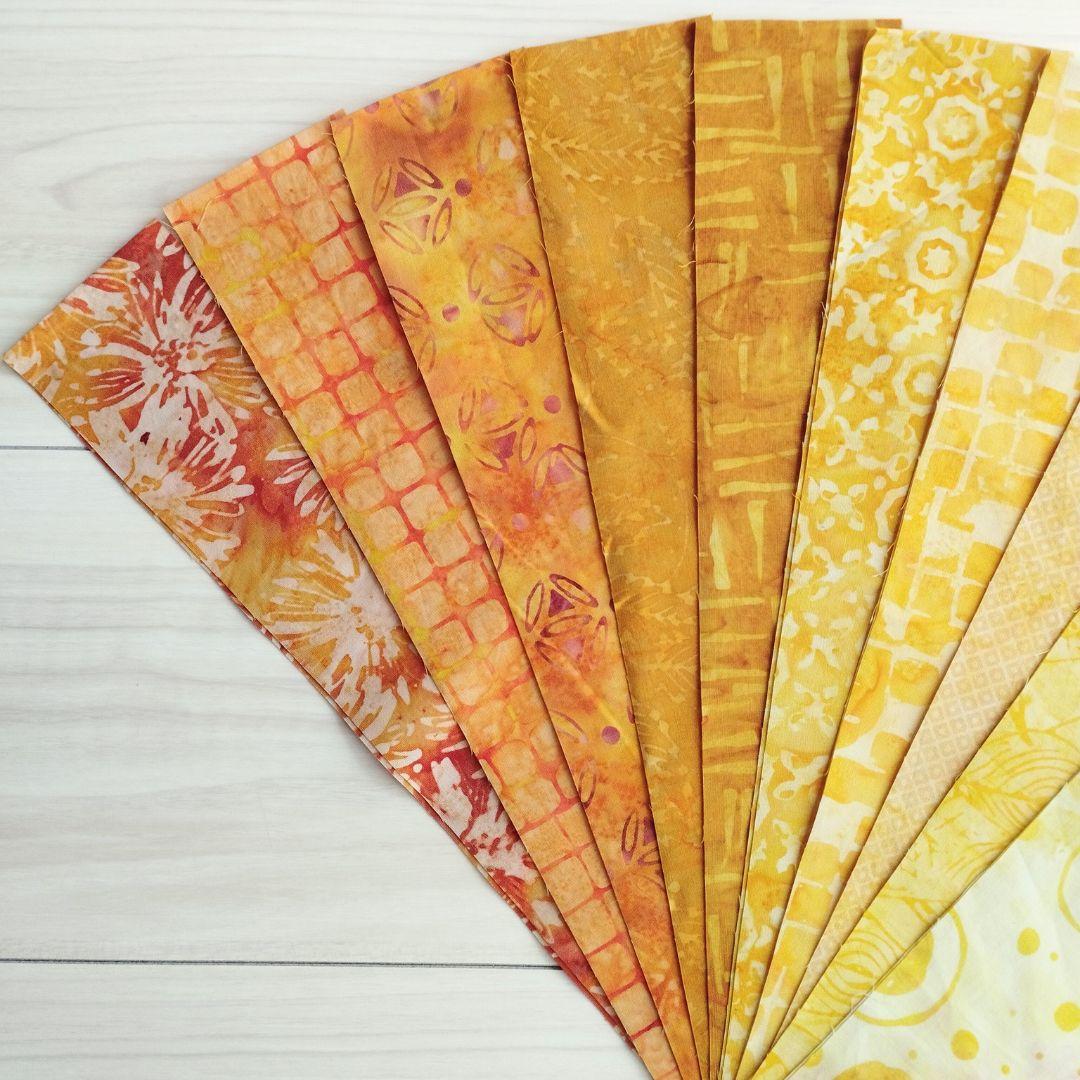 使いやすいサイズの輸入生地 カッティング生地 パッチワーク ハンドメイド バティック テキスタイル3 染物 カットクロス | 4枚目