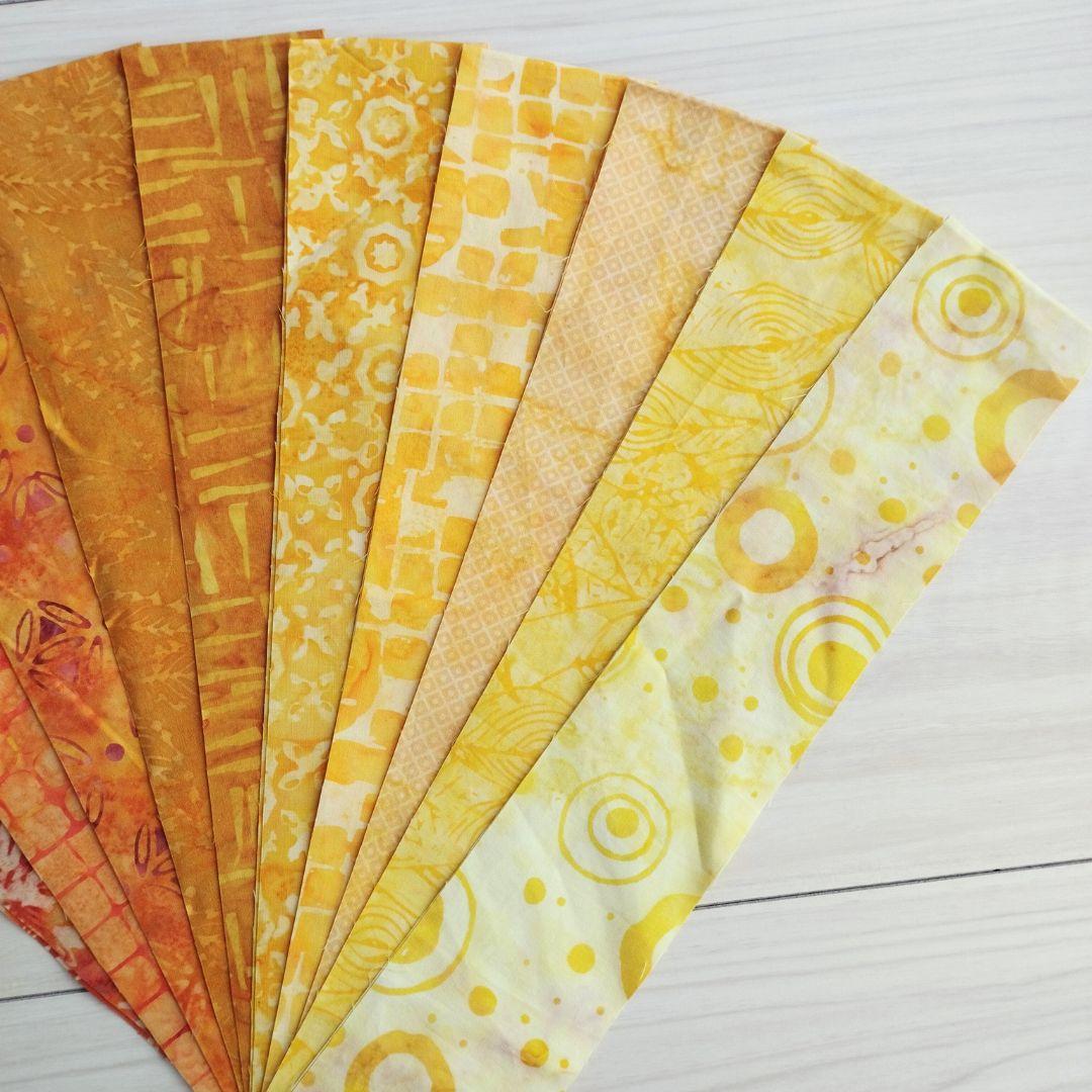 使いやすいサイズの輸入生地 カッティング生地 パッチワーク ハンドメイド バティック テキスタイル3 染物 カットクロス | 5枚目