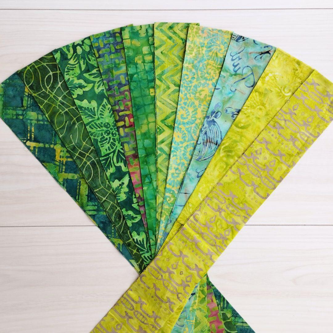 輸入生地カッティング生地 パッチワーク キルト ハンドメイド バティック テキスタイル4 生地 染物 カットクロス | 2枚目