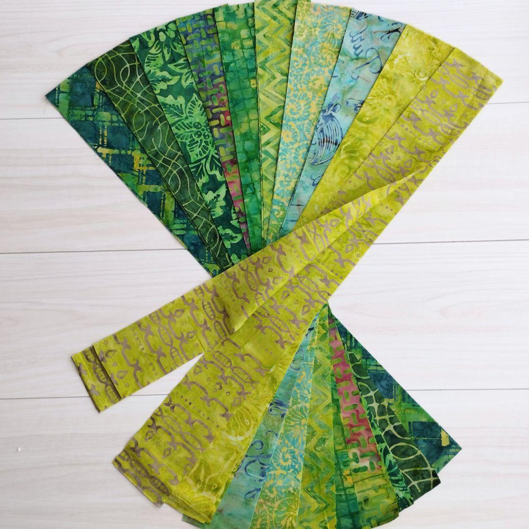 輸入生地カッティング生地 パッチワーク キルト ハンドメイド バティック テキスタイル4 生地 染物 カットクロス | 3枚目