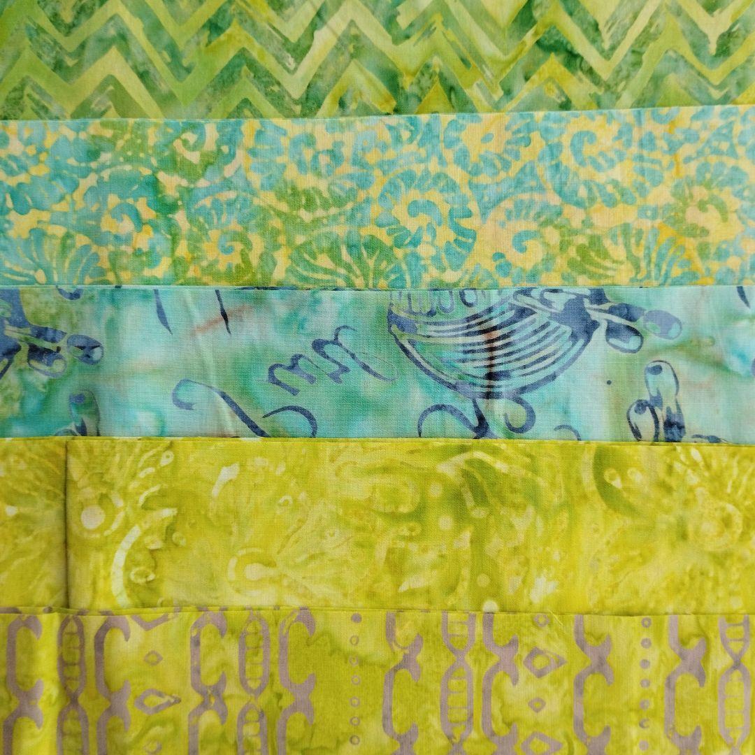 輸入生地カッティング生地 パッチワーク キルト ハンドメイド バティック テキスタイル4 生地 染物 カットクロス | 6枚目