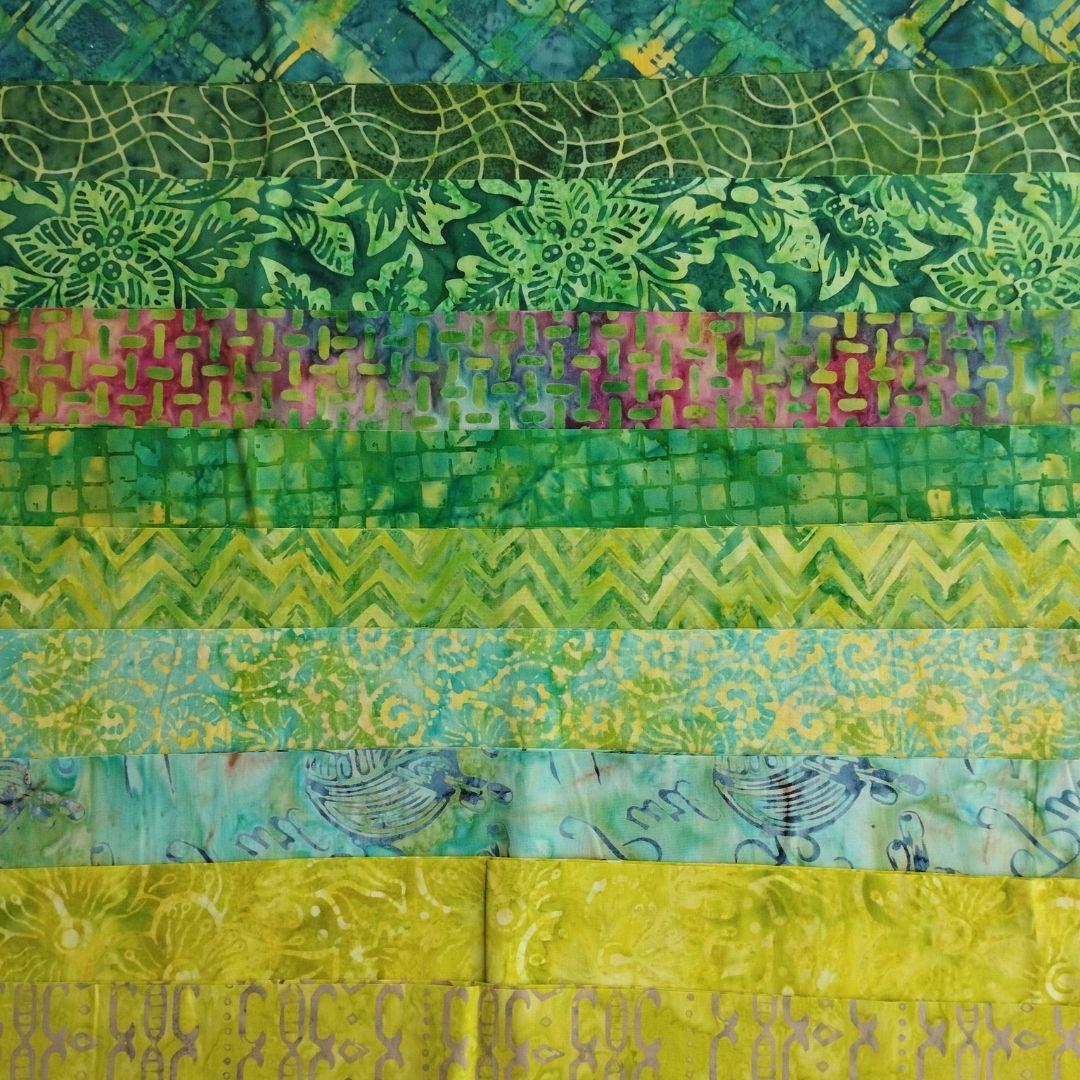 輸入生地カッティング生地 パッチワーク キルト ハンドメイド バティック テキスタイル4 生地 染物 カットクロス | 8枚目