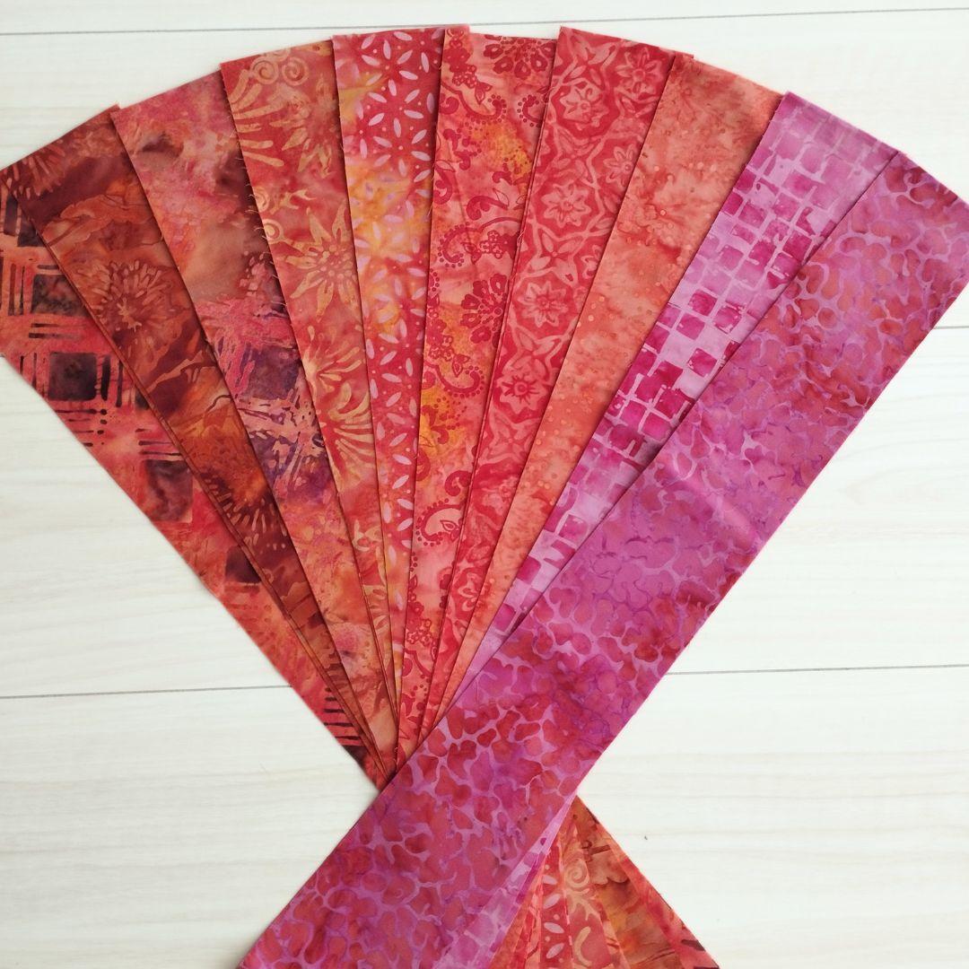 珍しい柄の輸入生地 キルト カッティング生地 ハンドメイド バティック テキスタイル5 生地 染物 カットクロス | 2枚目