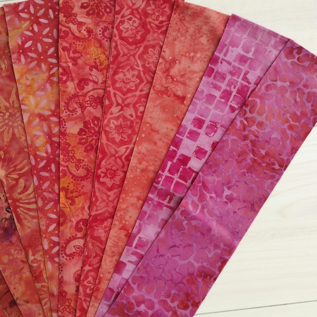 珍しい柄の輸入生地 キルト カッティング生地 ハンドメイド バティック テキスタイル5 生地 染物 カットクロス | 5枚目