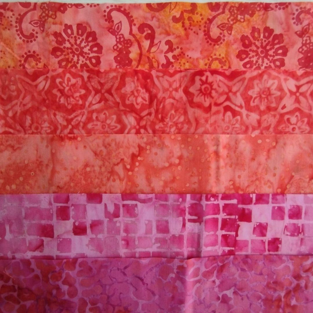 珍しい柄の輸入生地 キルト カッティング生地 ハンドメイド バティック テキスタイル5 生地 染物 カットクロス | 6枚目