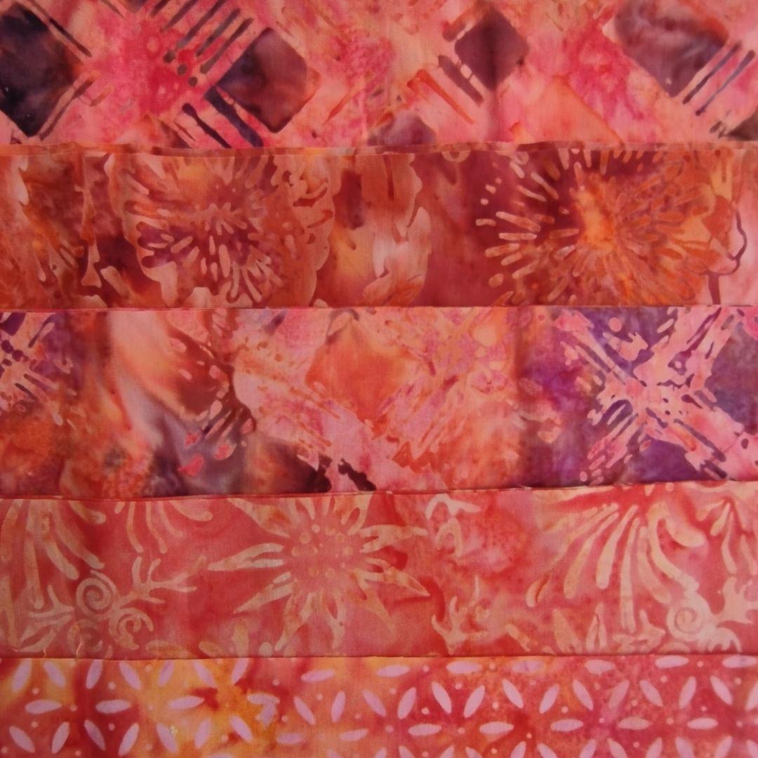 珍しい柄の輸入生地 キルト カッティング生地 ハンドメイド バティック テキスタイル5 生地 染物 カットクロス | 7枚目
