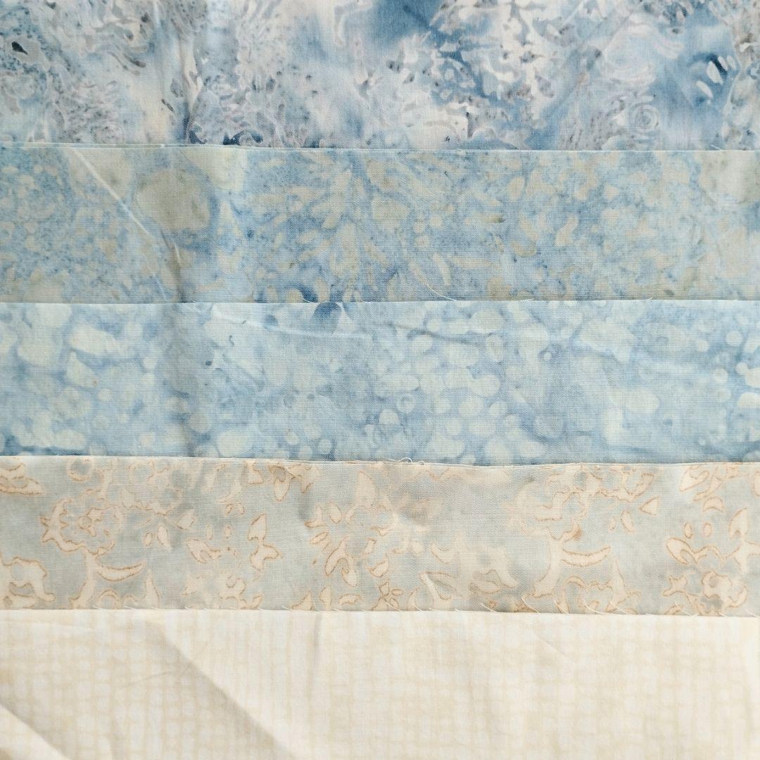 1点物 パッチワーク キルト カッティング生地 ハンドメイド バティック テキスタイル9 生地 染物 カットクロス | 6枚目