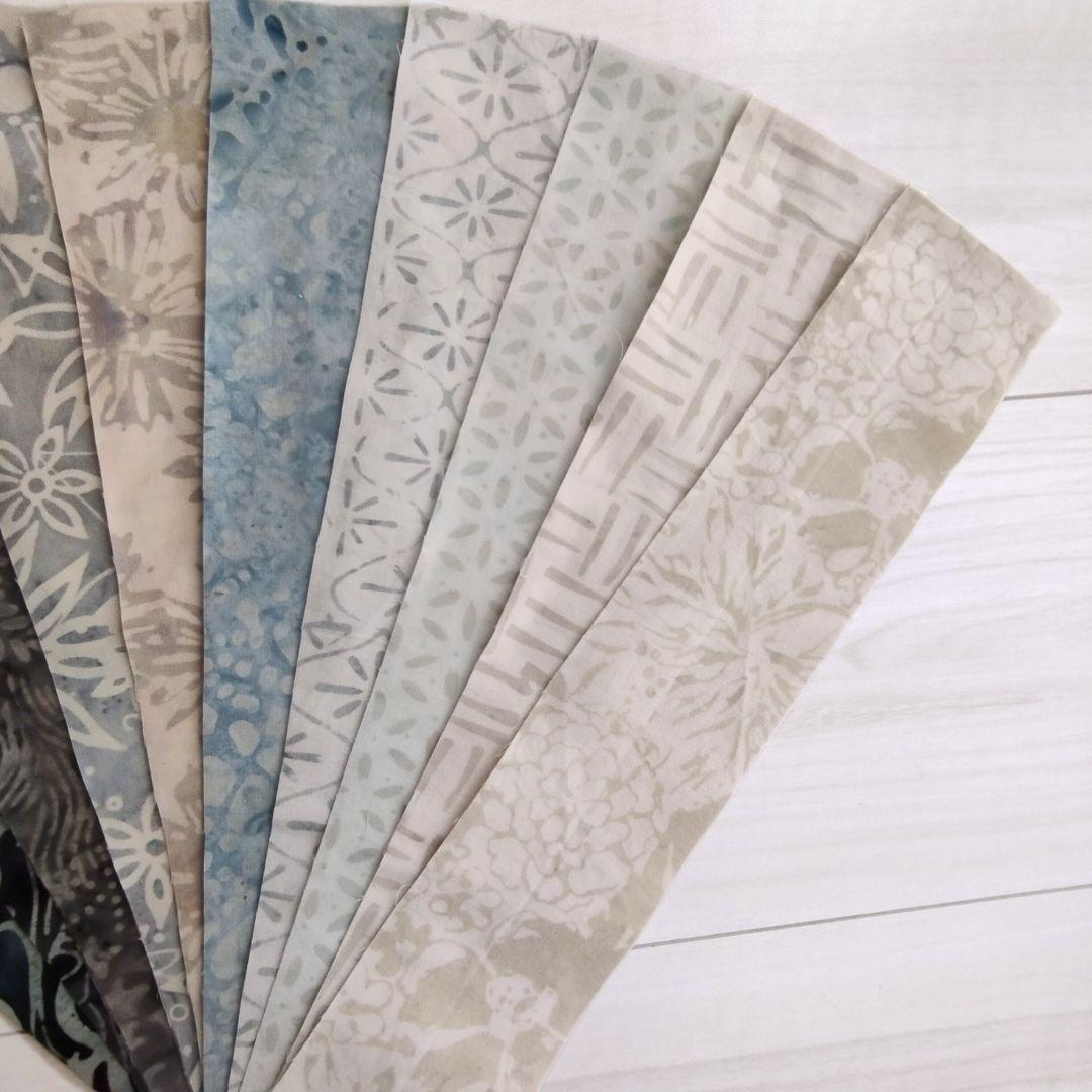 輸入生地 パッチワーク キルト カッティング生地 ハンドメイド バティック テキスタイル10 生地 染物 カットクロス | 5枚目