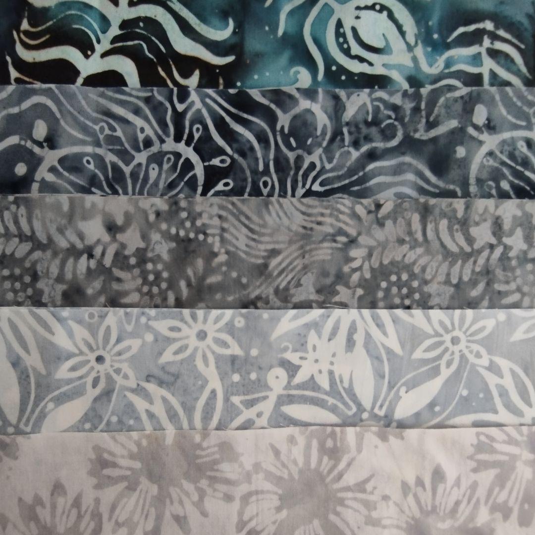 輸入生地 パッチワーク キルト カッティング生地 ハンドメイド バティック テキスタイル10 生地 染物 カットクロス | 7枚目