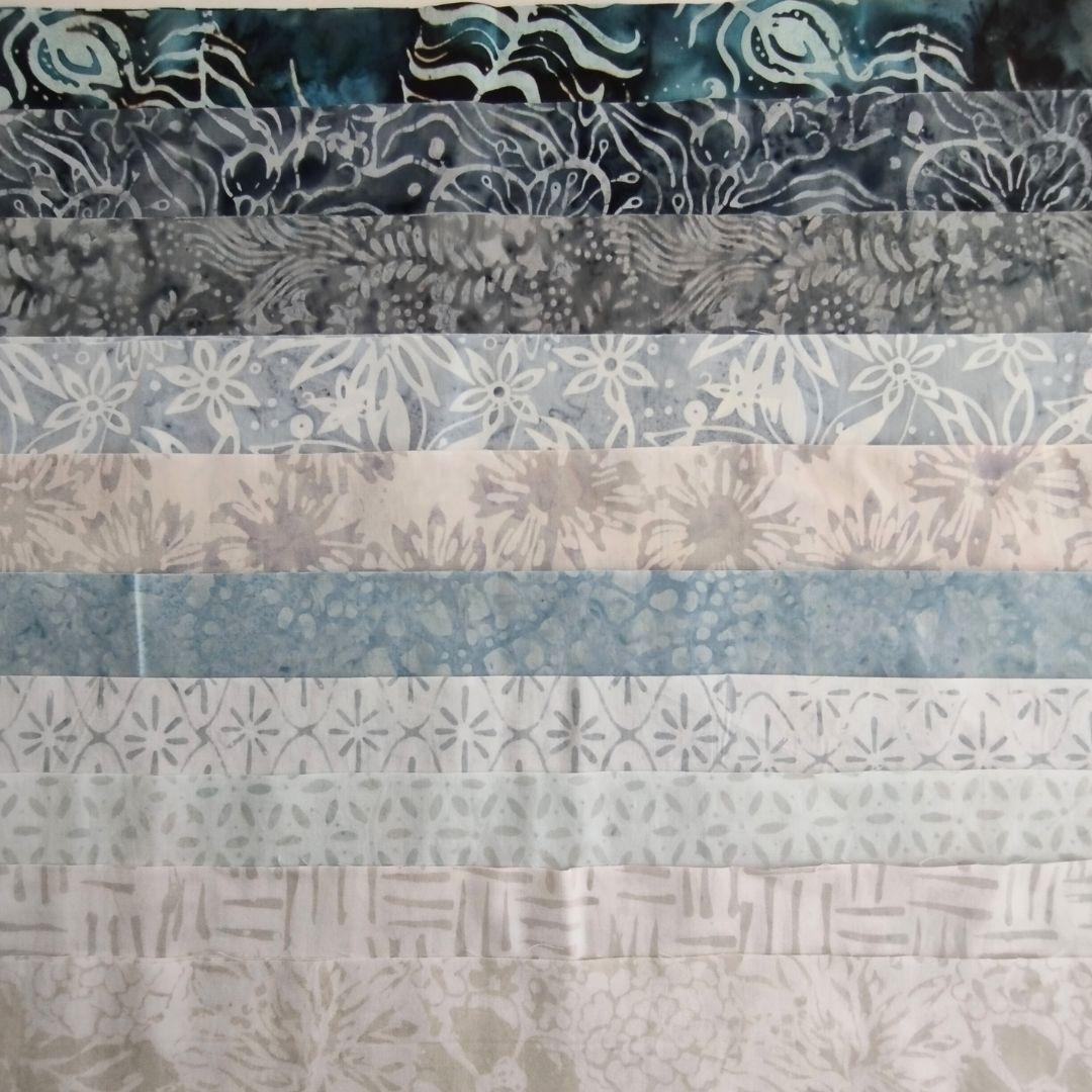 輸入生地 パッチワーク キルト カッティング生地 ハンドメイド バティック テキスタイル10 生地 染物 カットクロス | 8枚目