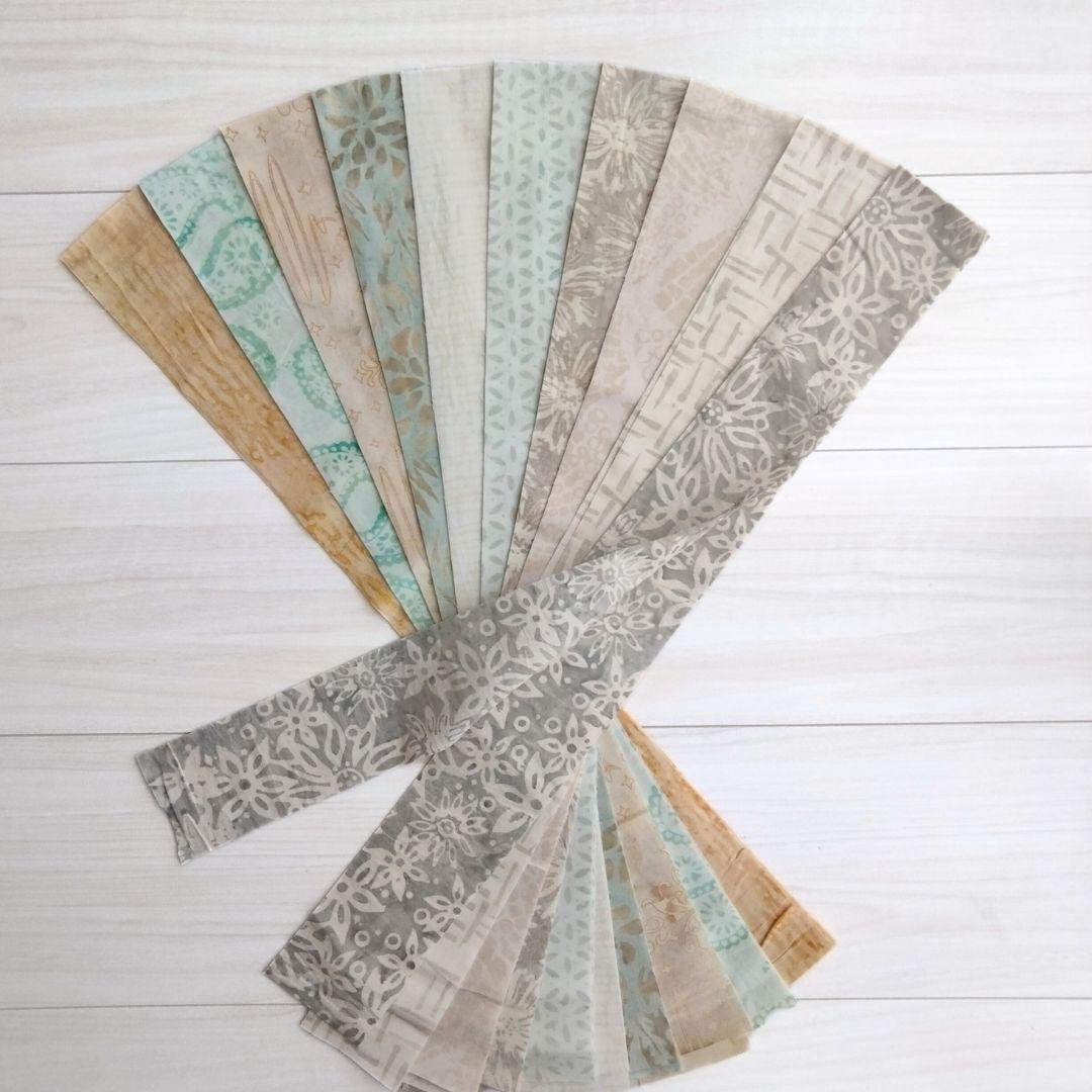 輸入生地 パッチワーク キルト カッティング生地 ハンドメイド バティック テキスタイル12 生地 染物 カットクロス | 5枚目