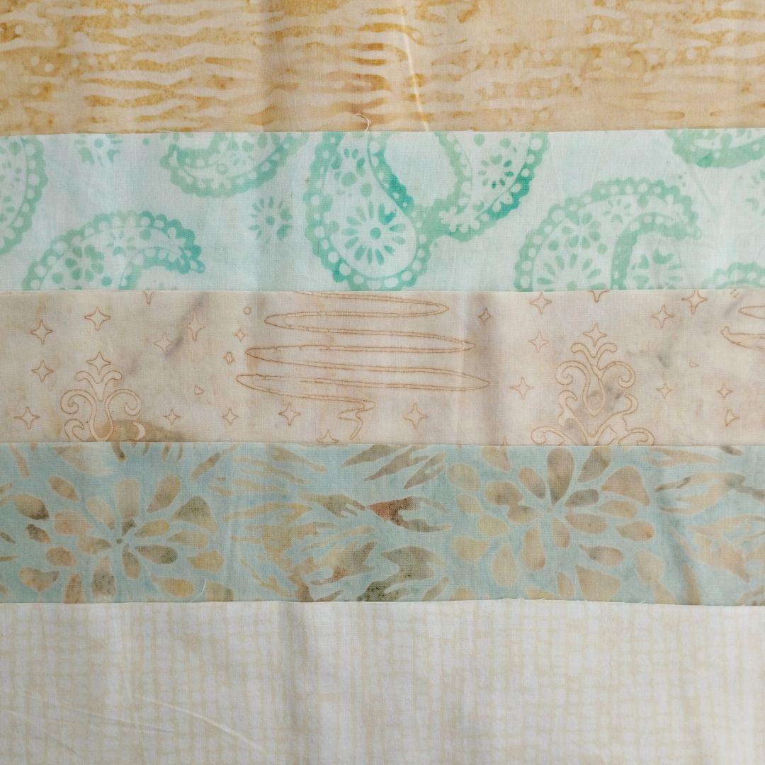 輸入生地 パッチワーク キルト カッティング生地 ハンドメイド バティック テキスタイル12 生地 染物 カットクロス | 7枚目