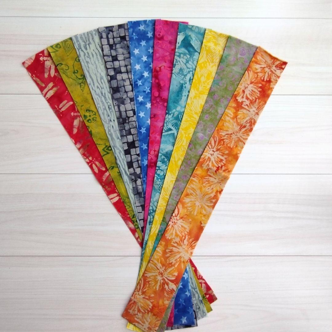 輸入生地 カッティング生地 パッチワーク キルト ハンドメイド バティック テキスタイル13 生地 染物 カットクロス