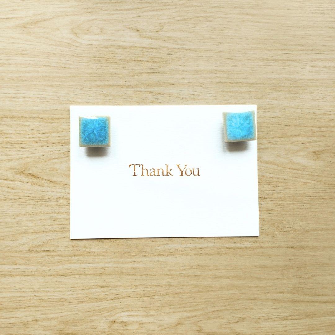 ハワイの海のような色のタイルマグネット 8色展開 同色5個セット seaブルー クリア ライトブルー モザイクタイル