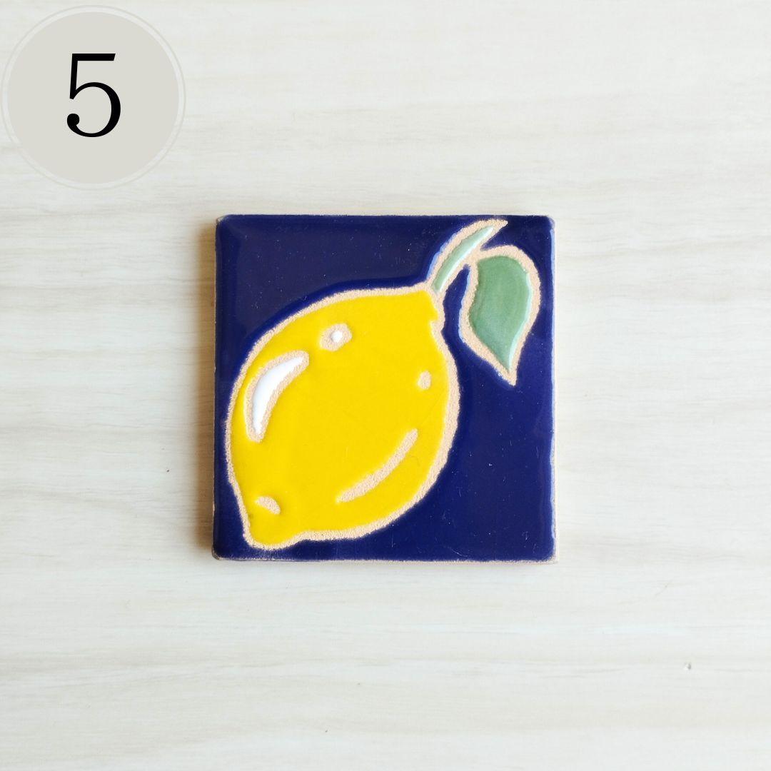 かわいい 小さめタイル5cm角 ハンドメイドアートタイル マグネット加工無料 | 10枚目