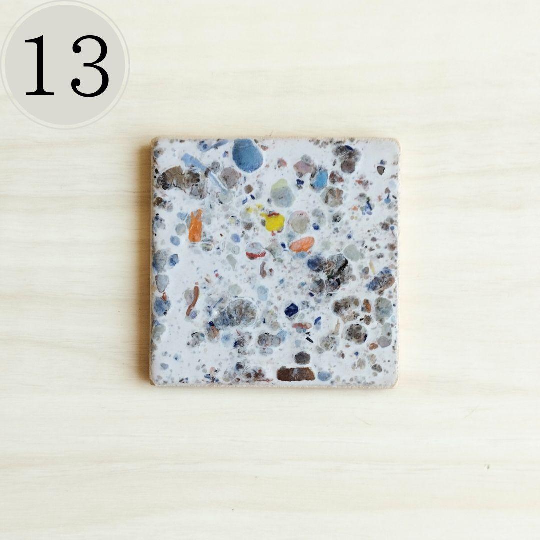 1点物 かわいい 小さめタイル5cm角 ハンドメイドアートタイル マグネット加工無料 | 14枚目