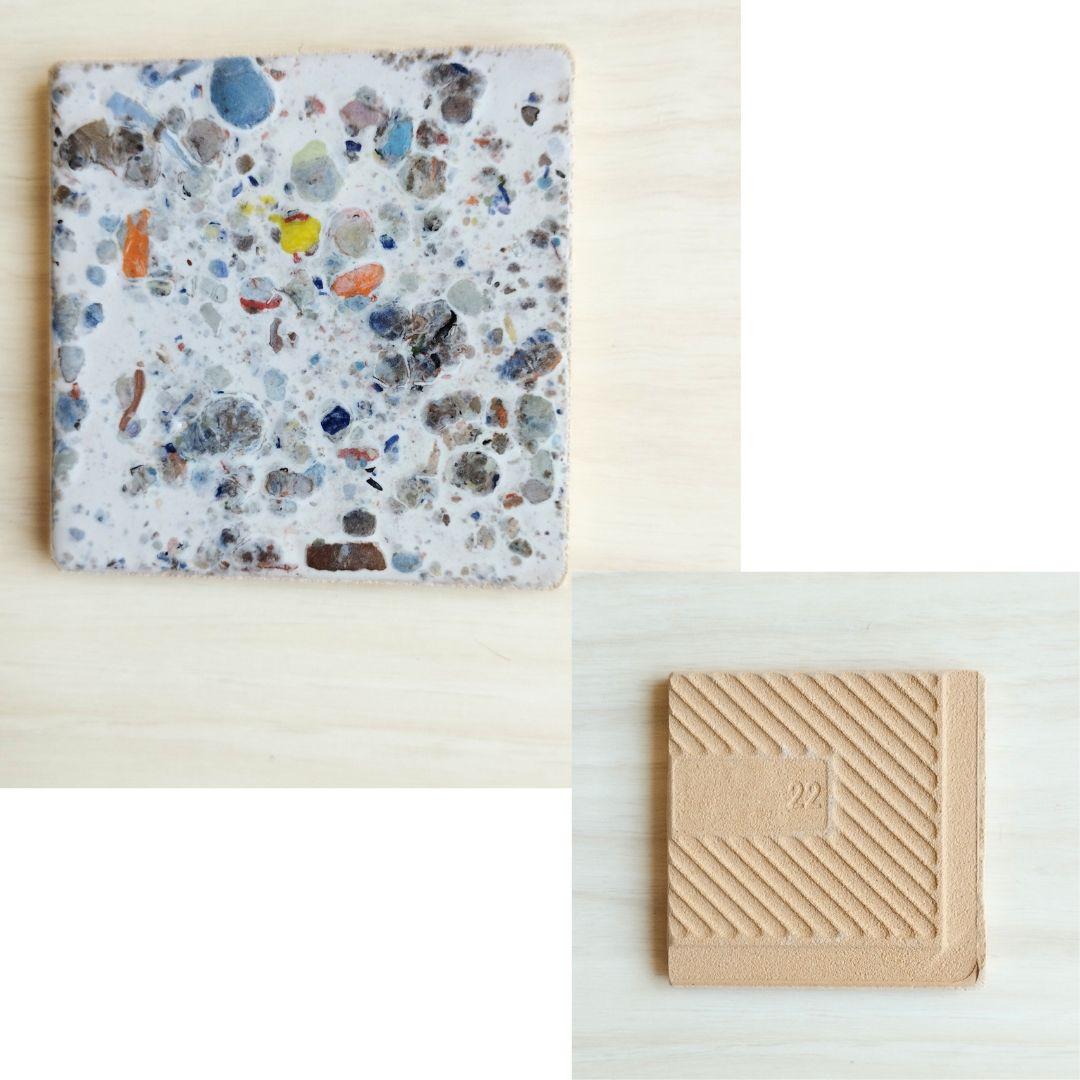 1点物 かわいい 小さめタイル5cm角 ハンドメイドアートタイル マグネット加工無料 | 15枚目