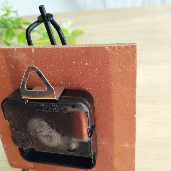 鮮やかなメキシコタイル＆美濃焼モザイクタイル時計 イエロー | 8枚目