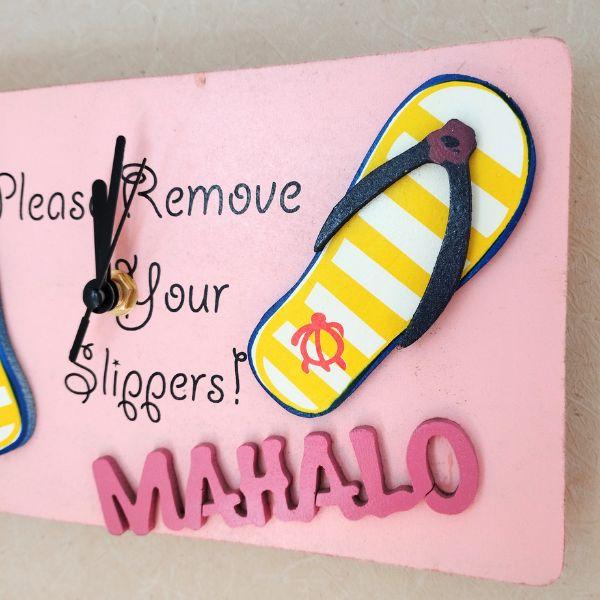 南国の香り華やかなピンク ハワイアン時計１ | 4枚目