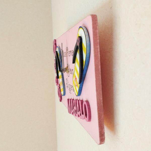 南国の香り華やかなピンク ハワイアン時計１ | 5枚目