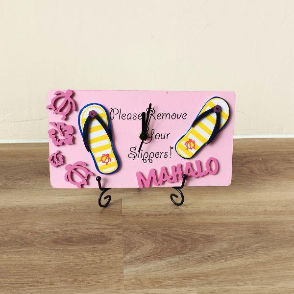 南国の香り華やかなピンク ハワイアン時計１ | 8枚目