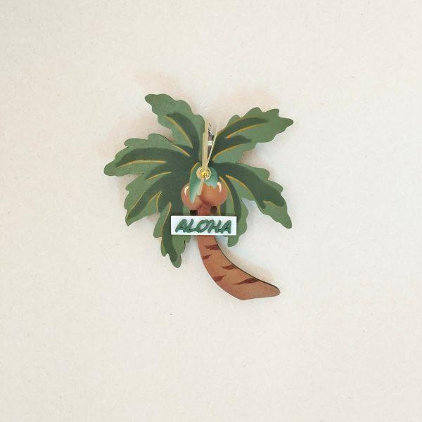 南国気分感じるヤシの木のハワイアン時計 | 4枚目