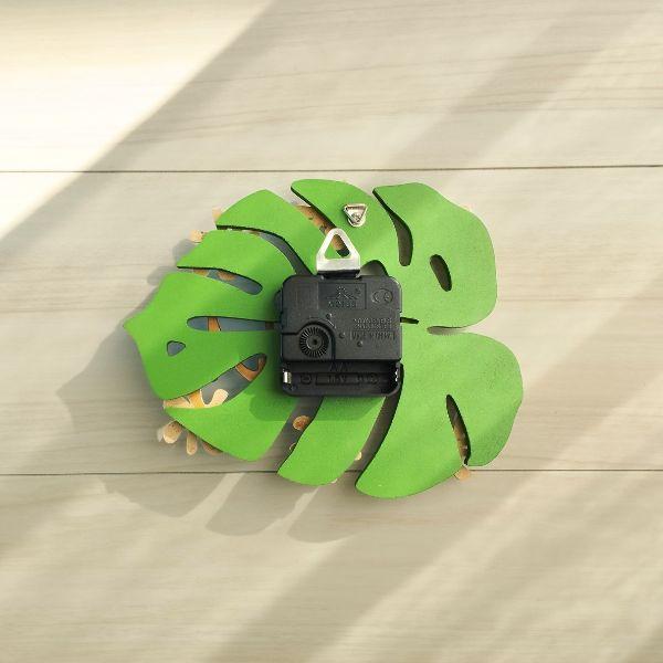 南国感あふれるモンステラハワイアン時計 | 2枚目