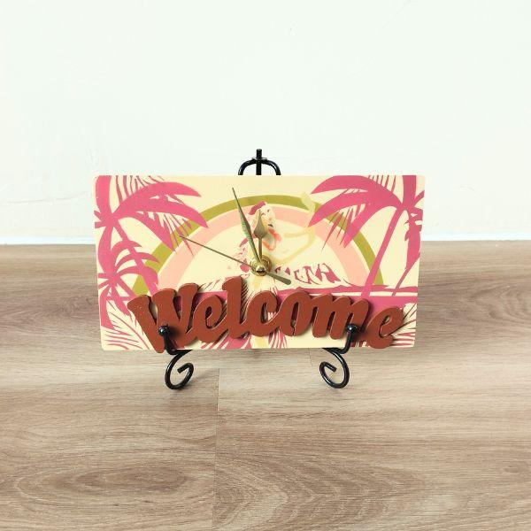 穏やかなハワイデザインハワイアン時計 | 7枚目