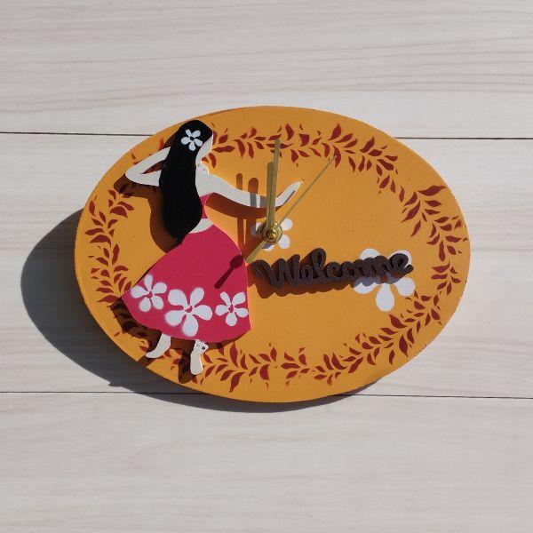 ハワイ フラガール フラダンス ハワイアン時計 | 2枚目