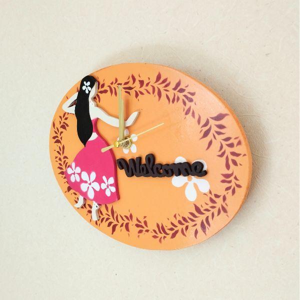 ハワイ フラガール フラダンス ハワイアン時計 | 5枚目