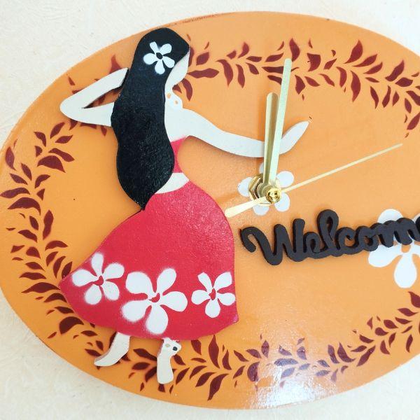 ハワイ フラガール フラダンス ハワイアン時計 | 7枚目